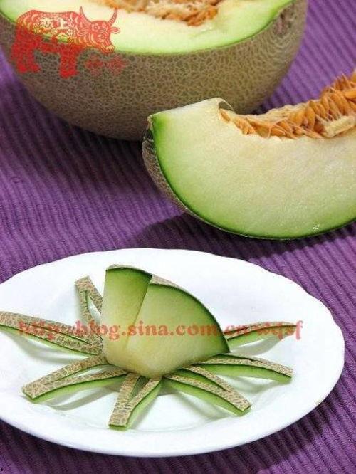 水果切法哈密瓜今日分享,今日分享水果切法，解锁美味新境界