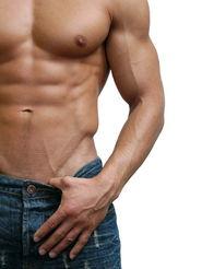 明星网红腹肌男图片大全